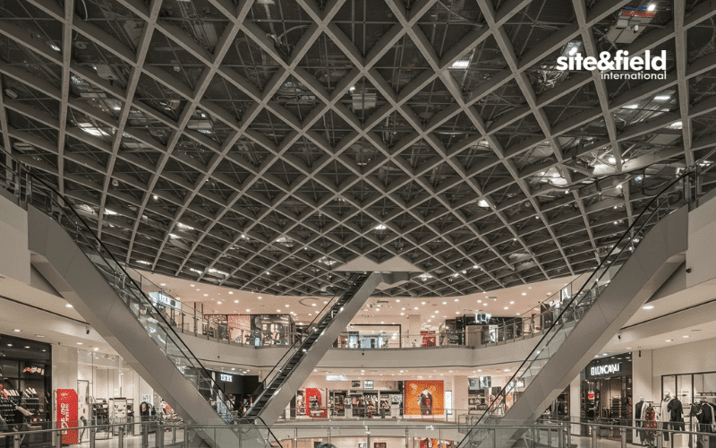 forjado reticular centro comercial